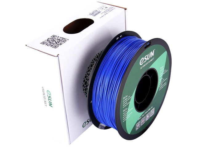 3D Filament Esun 1.75mm PLA 1kg blauw | 3dprinterfilamenten.nl