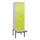 locker voor scheiding van kleding,HxBxD 2120x600x815mm,2vak
