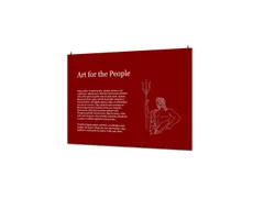 Indoor Wandpaneel Basic met eigen print 50x70cm KAPA 5mm