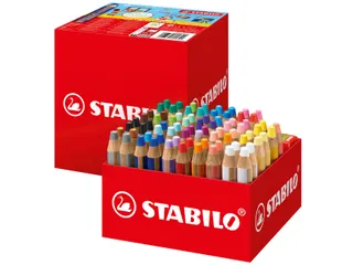 Kleurpotlood STABILO 882 woody 3-in-1 incl 4 slijpers 76 stuks assorti - 8