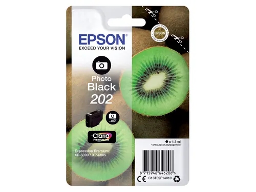 Inktcartridge Epson 202 T02F14 foto zwart C13T02F14010