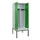 PBM-locker met bank,HxBxD 2120x800x815mm,2vak,vak B 400mm