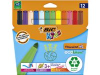 Kleurstift Bic Kids Ecolutions Visacolor XL ass