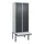 locker met bank,HxBxD 2120x800x815mm,2vak,vak B 400mm,cil.-slot