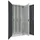 verticale kast cil.slot HxBxD 1950x1000x600mm RAL7035 front RAL7016
