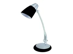 Lampe de bureau Alba Fluofit noire : une lampe classique et fonctionne