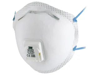 3M 8322 FFP2 mondmasker met ventiel, per 10 stuks - 1