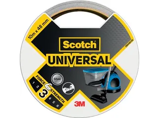 ducttape Universal, ft 48 mm x 10 m, zilver - 2