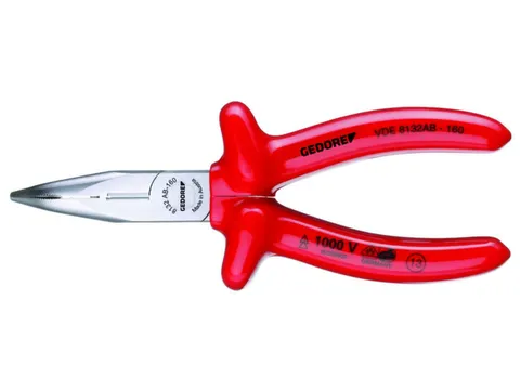 VDE 8132 AB-160 VDE tang met platte neus en dompelisolatie 160mm