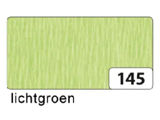 Crêpepapier Folia 50x250cm 10vel 145 lichtgroen - 1