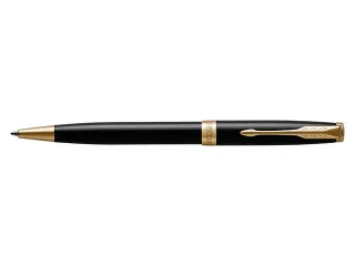 Balpen Parker Sonnet Black lacquer GT medium - 3