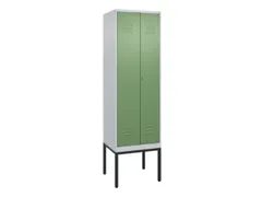 locker voor scheiding van kleding,HxBxD 2120x600x500mm,2vak