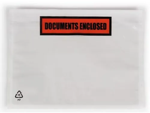Paklijstenvelop Dokulops documents enclosed A6 165x115mm 1000 stuks