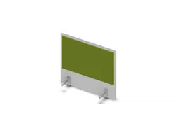 opzetpaneel bureau aanbouw zijkant MP-lichtgrijs BN7048-groen 600mm
