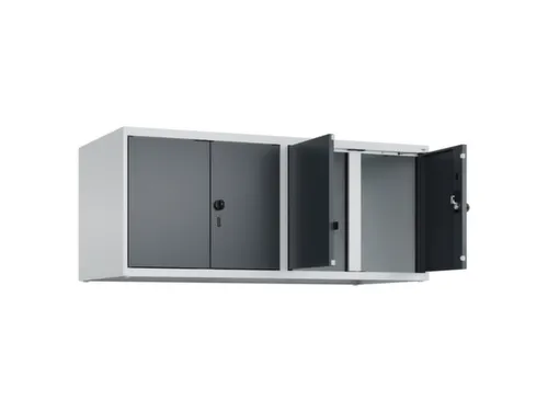 opzetkast,v. locker voor scheiding van kleding,4vak.,vak B 300mm