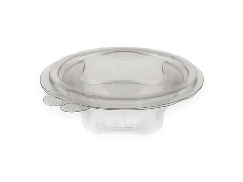 Saladebakdeksel IEZZY Ø150mm rPET 50 stuks
