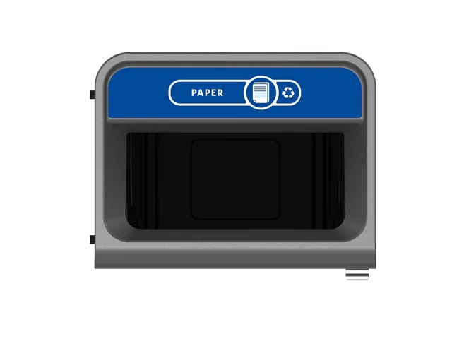 Configure Recyclingstation Paper EN 125 Liter Antraciet Blauw