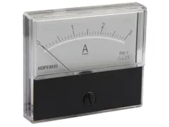 Analoge Paneelmeter Voor DC Stroommetingen 3A CC / 70x60mm