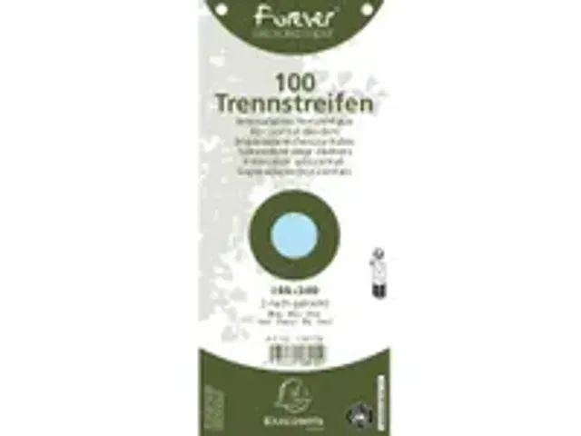 OUTLET Tabstroken perfo FOR EVER 105X240mm blauw