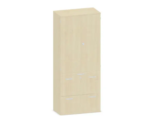 Kantoorkast 1920x800x430mm Decor Romp Esdoorn Decor Front Esdoorn