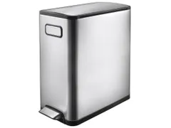 Stijlvolle Pedaalemmer Ecofly Step Bin 20 Liter Mat Rvs