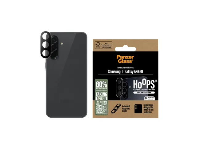PanzerGlass Hoops Camera Lens Protector Transparent Samsung Galax