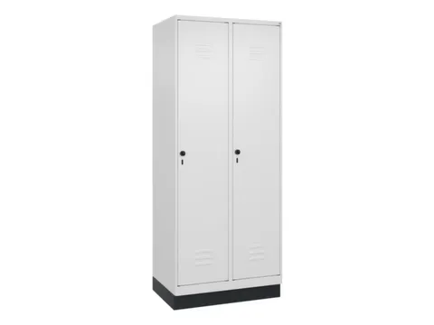 locker voor scheiding van kleding,HxBxD 1950x800x500mm,2vak