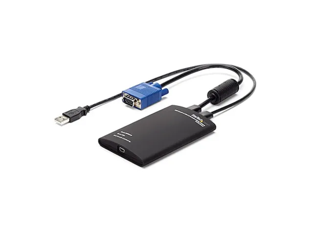 KVM-Console via USB 2.0 Draagbare Laptop Adapter