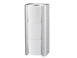 Toiletpapier Houder Trio Rvs 3 rollen