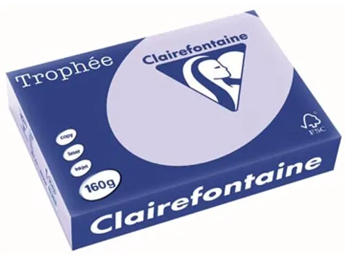 Trophée Pastel gekleurd papier A4 160 gram 250vel Lila paars