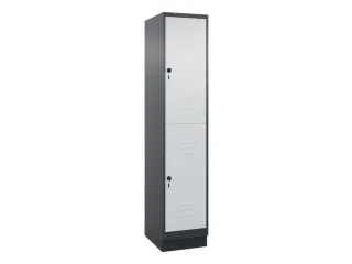 dubbeldekse locker,HxBxD 1950x400x500mm,1x2vak.,vak B 400mm - 1