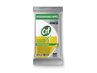 Reinigingsdoekjes CIF Pro formula Multi Clean&Shine 100 stuks - 1