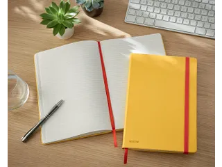 Notitieboek Leitz Cosy B5 lijn spiraal geel - 6