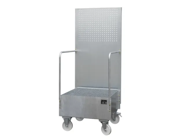 Verrijdbare Opvangbak,V. 1X200L Vat,Opvangvol. 203L