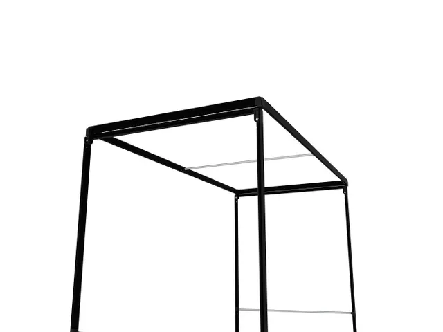 FlexFrame Modulair systeem Dak 100x200cm Zwart frame