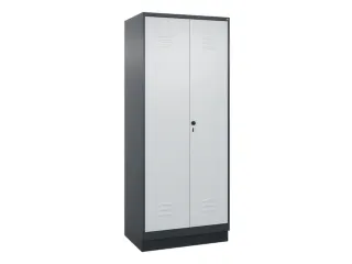 locker voor scheiding van kleding,HxBxD 1950x800x500mm,2vak - 1