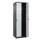 locker,HxBxD 1850x600x500mm,2vak,vak B 300mm,draaigrendel