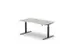 Bureau à hauteur réglable élec.,HxlxP 650-1310x1600x900/800mm