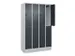 dubbeldekse locker,HxBxD 1950x1200x500mm,4x2vak.,vak B 300mm