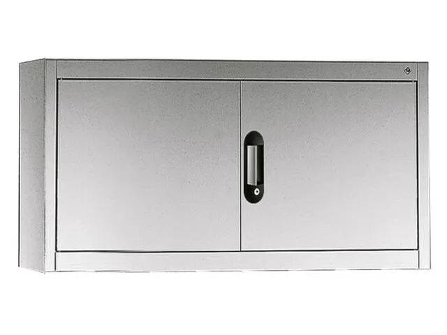 opzetkast,v. universele kast,romp RAL7035,front RAL3003