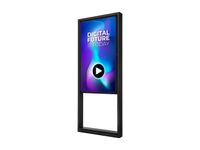 Digitale Totem Design Outdoor display met 55 inch Samsung scherm