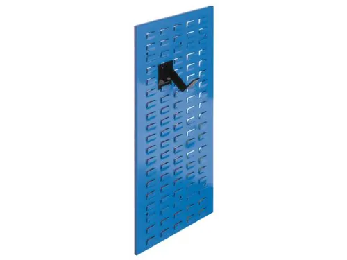 Gesleufde Plaat Staal Hxb 1500x450mm Staand Ral 5012 Lichtblauw