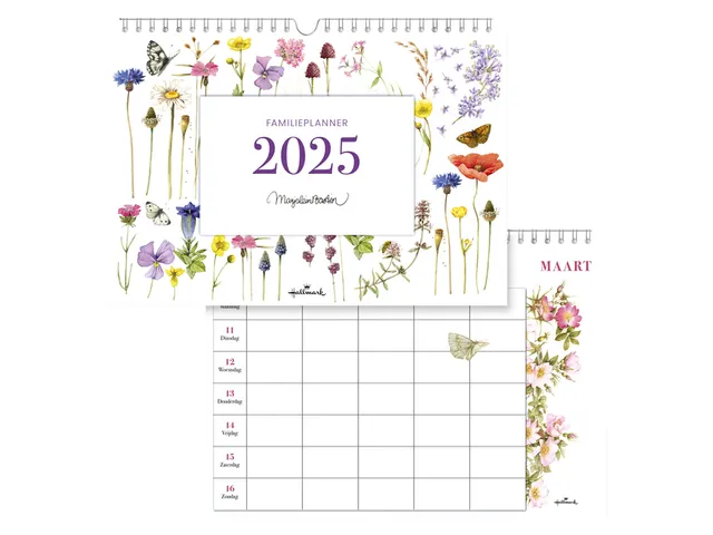 Familieplanner 2025 Hallmark Marjolein Bastin 279x210mm