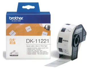 Etiket Brother DK-11221 23x23Mm 1000stuks - 1