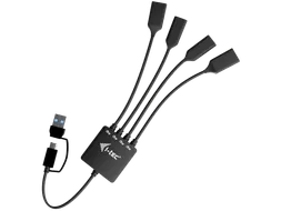 i-tec USB-C/USB-A Cable HUB 4 poort 2x USB-C, 2x USB-A