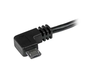 2m Micro-USB kabel met rechts haakse connectors M/M - 2