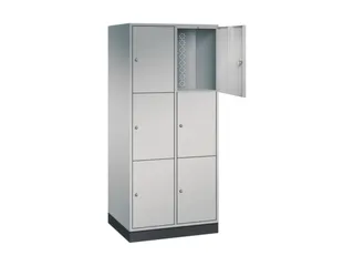 grootvolume-lockersysteem,HxBxD 1950x820x600mm,2x3vakken,cil.-slot - 1