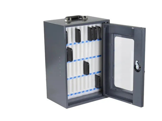 Smartphonekast Kangaro 36 vaks donkergrijs 295x205x445mm