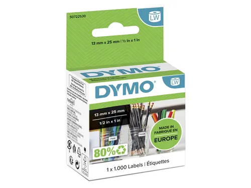 Etiket Dymo 11353 Labelprint 13x25mm S0722530