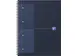International Notebook 160 blz A4+ geruit blauw
